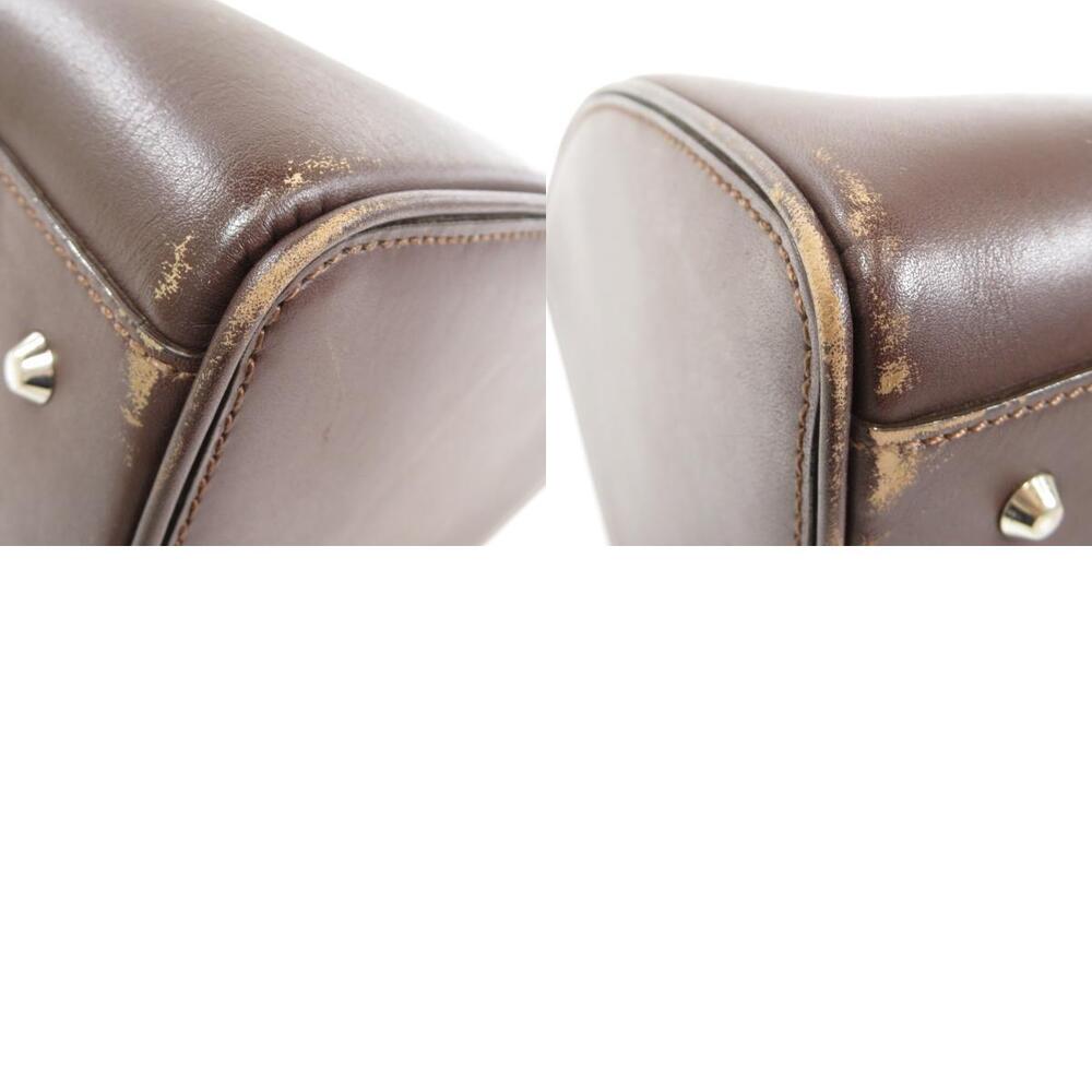 Burberry logo embossed Boston bag leather - Picture 10 of 11